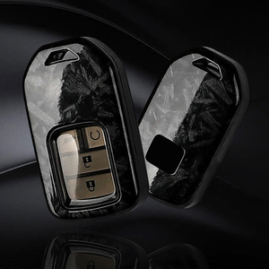 Étui de protection pour clé de voiture intelligente, <span class=keywords><strong>porte</strong></span>-clés pour <span class=keywords><strong>Honda</strong></span> Accord <span class=keywords><strong>Civic</strong></span> CRV HRV Jazz Insight Pilot Passport Ridgeline, noir transparent - Product Image 5