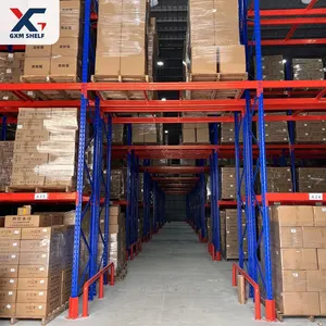 GXM estantes industriales sistema de estanterías de almacén de servicio pesado bastidores industriales sistema de estanterías de servicio pesado