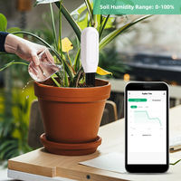 Capteur d'humidité du sol sans fil moderne, application Tuya Smart Life, contrôle à distance, étanche IP66, thermomètre d'humidité ABS, modèle GT03