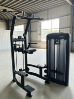 Máquina de remo sentado profesional para gimnasio, equipo de entrenamiento comercial con selección de carga por pin