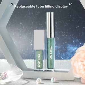<span class=keywords><strong>Iluminador</strong></span> Líquido Hidratante con Brillo Perlado, Maquillaje <span class=keywords><strong>Iluminador</strong></span>, Sombra de Ojos Líquida para Salón y Maquilladores Profesionales - Product Image 2