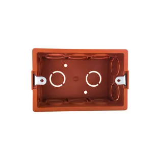 Recycled, Multipurpose & Durable pvc orange junction box 