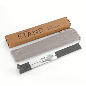 Nuevo Soporte Elevador para Laptop de Aluminio, 16 Pulgadas, 140g, Estable, Resistente, Hueco, Multiángulo Ajustable, Disipación de Calor, Plegable - Product Image 2