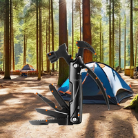 Marteau multifonction 12-en-1, essentiels pour sac de survie, kit de survie EDC, équipement de préparation à la survie pour le camping et la maison