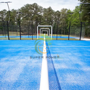 Cancha DE TENIS panorámica Paddle Ball Cancha de Pádel panorámica galvanizada en caliente para exteriores e interiores Anti-óxido - Product Image 4