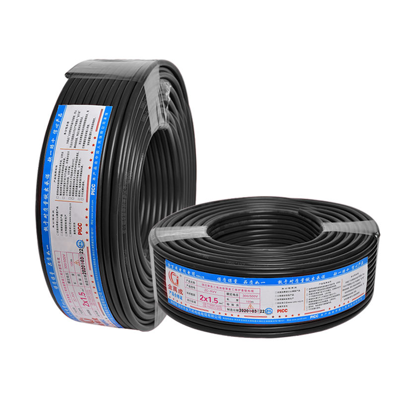 JINWANCHENG 2025 National Standard Copper Core Sheathed Wire RVV3+1/3+2 ...