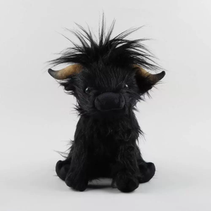 Nouvelle peluche vache des Highlands écossaise, jouet en peluche vache, vente chaude, jouet de <span class=keywords><strong>ferme</strong></span> doux et câlin - Product Image 4