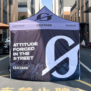 Tente de luxe pour salons professionnels, publicité commerciale, <span class=keywords><strong>camping</strong></span>, gazebo pliable carré, pavillon, tente imperméable et coupe-vent, toit de voiture de <span class=keywords><strong>camping</strong></span> - Product Image 6