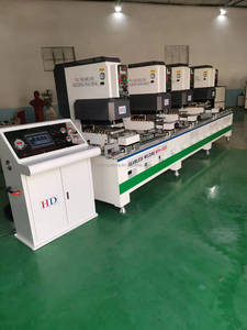 Nhà máy trực tiếp Chất lượng cao Tự động CNC liền mạch <span class=keywords><strong>4</strong></span> đầu PVC/<span class=keywords><strong>uPVC</strong></span> cửa sổ máy Hàn cửa - Product Image 4