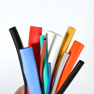 유연한 전기 절연 1.7:1 다채로운 ptfe 튜브 12mm 실리콘 고무 튜브 수축 슬리브 - Product Image 2