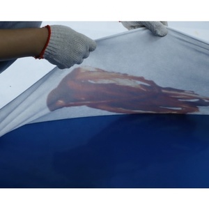 Contención de polvo de 100 pies, tela autoadhesiva impermeable, película de liberación rápida para pintura, <span class=keywords><strong>goteo</strong></span>, barrera antipolvo para renovación de paredes - Product Image 4