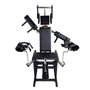 Neue Sexpositions-Hilfen BDSM Bondage Multifunktionaler Sexstuhl Fesselung für Hände, Füße und Hals Sexspielzeug für Frauen Sexmöbel - Product Image 2