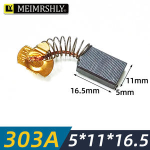 1pcs מברשת פחמן meimrshly עבור מכונת חיתוך, פולישר טפטוף, זווית מטחנת השפעה נהג מקדחה חשמלי 5x11x16.5 - Product Image 2