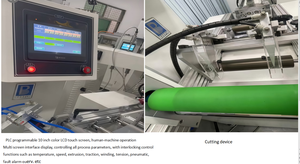 Extrusora de Película de Bobinado de un Solo Tornillo Totalmente Automática de Alta Velocidad de 100 Metros del Fabricante, HDPE LDPE ABS CPVC PE PET EPS EPE - Product Image 6