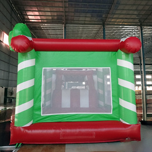 <b>Inflatable</b> Bouncer Castle Christmas <b>House</b> Commercial Customized Xmas Decoration 1 Piece Xmas <b>House</b> Commercial Wholesale I - Product Image 5