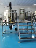 Mélangeur de détergent liquide à cisaillement élevé, homogénéisateur SUS316L, capacité 1000 L, moteur compatible revêtement, machine de fabrication de savon et de shampoing