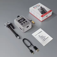 Pompe à vélo électrique portable mini pompe à pneus de vélo avec jauge numérique gonfleur de pneus pompe à air pour vélo