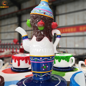 Attractions Mobile Playground Amusement Equipment Rotary Coffee <strong>Cup</strong> <strong>Tea</strong> <strong>Cup</strong> <strong>Ride</strong> with Trailer - Product Image 5