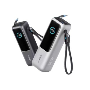 Anker Zolo 165W Power Bank 25000mAh Dual-<b>Cable</b> Fast Charging Laptop <b>Charger</b> With Digital Display - Product Image 2