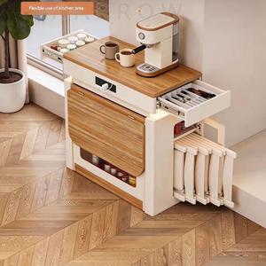 <span class=keywords><strong>เก้าอี้</strong></span>รับประทานอาหารทันสมัยและโต๊ะกลางแบบรวมในตัว ขยาย<span class=keywords><strong>ได้</strong></span> เหมาะสำหรับห้องรับประทานอาหารที่บ้าน - Product Image 2