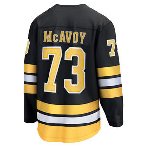 2025 hombres cosido <span class=keywords><strong>Charlie</strong></span> McAvoy Hockey Jersey Happy Gilmore David Pastrnak Jerseys tamaño - Product Image 2