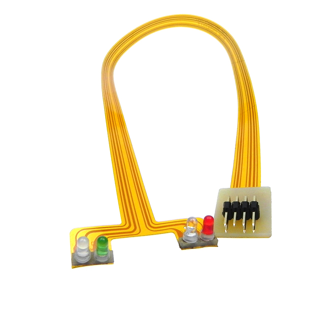 Custom LED FPC Cable Flexible Flat Ribbon Wire for  LED Strip & Display