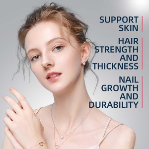 Cápsulas de Proteína <span class=keywords><strong>Hidrolizada</strong></span> de Fábrica OEM para Mujeres, Favorecen la Salud del Cabello y la Piel, Péptidos de Colágeno - Product Image 3