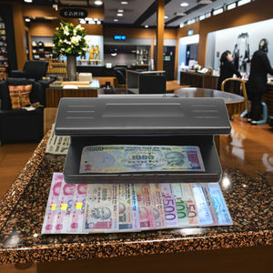 DC-318 휴대용 플라스틱 UV 돈 탐지기 빠른 정밀 0.5/조각 지폐 검사기 CE 인증 220V 1 년 보증 USD - Product Image 1