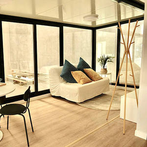 Casa Contenedor Deslizable de Acero Ligero, Resistente a la Intemperie, para Campamentos al Aire Libre, Resorts Panorámicos y Sitios de Exhibición - Product Image 3