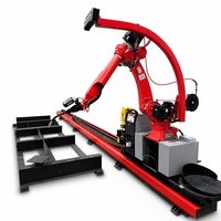 Robot de Soldadura Automático con Oscilación Inteligente Sin Programación para Construcción de Puentes e Ingeniería de Acero