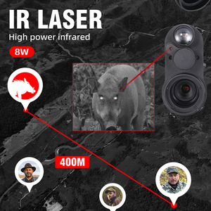 Portée <span class=keywords><strong>de</strong></span> <span class=keywords><strong>chasse</strong></span> HENBAKER NV710S avec caméra <span class=keywords><strong>de</strong></span> portée numérique optique numérique laser infrarouge - Product Image 5