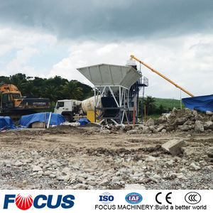 Planta de Concreto Móvil, Totalmente Automática, Planta Mezcladora de Concreto Prefabricado, Mini Planta Dosificadora de Concreto - Product Image 3