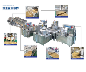 Popcorn Production Line Flavor <strong>Snacks</strong> Making Machine <strong>Cinema</strong> <strong>Snacks</strong> Cheese Caramel Machinery - Product Image 2