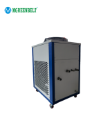 Mini refroidisseur d'eau automatique à engrenages, refroidi par air, 1-2 CV, pour évaporateur à réservoir en acier inoxydable, puissance 1,5-2,2 kW et compatibilité multi-tension