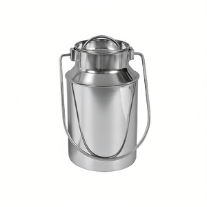 Bidon à lait Karl Krger 1 litre en acier inoxydable pour usage agricole - Product Image 2