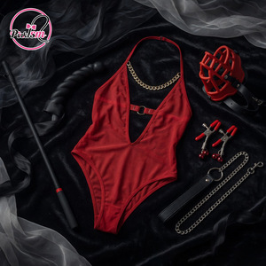 Set de Entrenamiento Erótico Masculino SM, Rojo, para Juegos de Rol Seductores, Coqueteo en Pareja, Juguete Sexual, Regalo para Adultos - Product Image 3