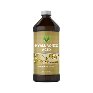 Personnalisation en usine : Liquide oral à l'acide hyaluronique pour une peau hydratée, des cheveux nourris, des ongles et une flexibilité articulaire améliorées. Contient de l'acide hyaluronique. - Product Image 1