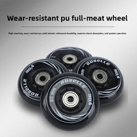 Patins à roulettes ZHOYA Freestyle Slalom Rockered avec cadre en aluminium CNC, roues en PU 90A, double boucle, roulements de précision