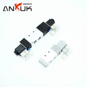 Airtac 4m310 5v210 4v210 AC220V DC24V 08Mpa Kích thước cổng 10mm 16mm cho van điện từ tự động hóa máy móc - Product Image 3