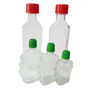 Tapa de rosca de plástico antiderrames con diseño macho y hembra para botellas de aceites esenciales, frascos de cosméticos, envases cosméticos de 100 ml - Product Image 1