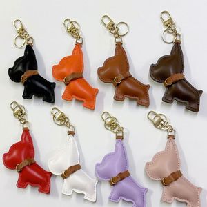 Dễ thương PU da dây đeo chó động vật thời trang Móc chìa khóa túi sang trọng Mặt dây chuyền Quà Tặng xe <span class=keywords><strong>Keyring</strong></span> túi xách túi quyến rũ móc khóa - Product Image 2