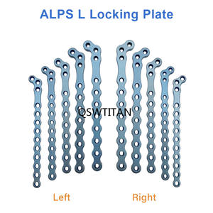 Pelat ALPS pengunci rekonstruksi Titanium bedah hewan tipe L 1.8/2.2/3.2/4.2mm pelat sekrup ortopedi hewan peliharaan - Product Image 2