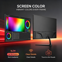 Monitor Gaming Digital Entertainment 27 Inci FHD 120Hz VA, Respon Cepat 1ms, Layar Bebas Sobek 99% SRGB, untuk Home Theater PC Konsol