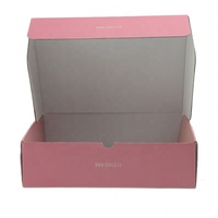 Boîte d'expédition personnalisée avec papier d'emballage, emballage cadeau pour vêtements, emballage en carton ondulé de qualité supérieure, boîte d'expédition pour vêtements, lingerie, colis postal