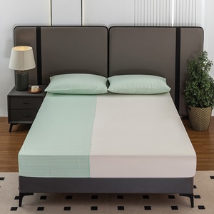 Drap plat de mise à la terre doux et respectueux de la peau, 150 fils, lavable, antibactérien très efficace, brodé, pour la maison - Product Image 5