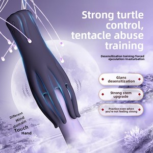 Dayanıklı Mermi Şeklinde Elektrikli Titreşimli Erkek Mastürbasyon Vibratörü Penis Eğitmeni Seks Oyuncağı Uçak Kupası ile - Product Image 1