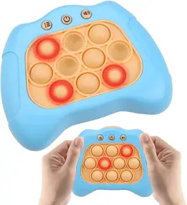 AF Autism Sensory Toys Bubble Pop Relief Stress Push Pop Game Music Pop Up Luminous Game Machine for Kid Quick Push Game Machine