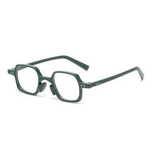 Jamie Z2316 Small Square Frame Glasses Plastic Anti Blue Light Myopia Prescriptions Unisex Optical Eyewear - Product Image 2