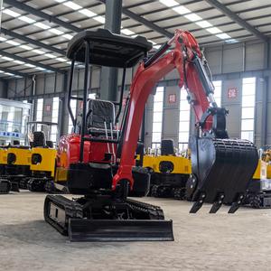 1.5 Ton Kabinli Mini Ekskavatör, Her İki Tarafa Hidrolik <span class=keywords><strong>Pilot</strong></span> Salıncak Kolu, EPA Standartlarına Uygun, Düşük Fiyatla Satılık - Product Image 6