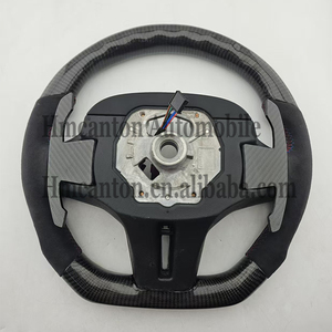 Nuevo Producto, Volante Deportivo de Fibra de Carbono y Alcántara con LED para BMW Serie G, M3 G20 G30 G80 M4 G82 M5 CS - Product Image 6
